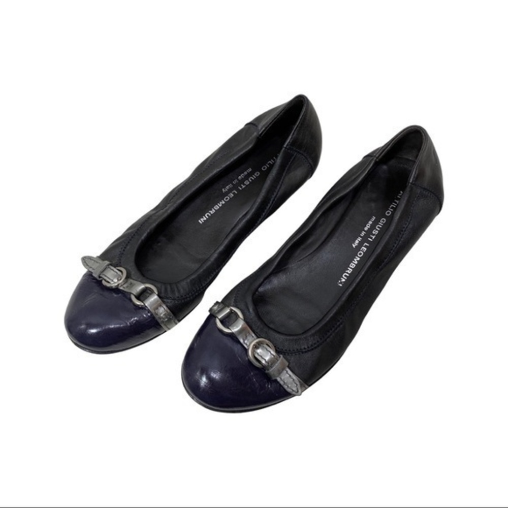 Attilio Giusti Leombruni women’s slip on/Shoes Size 37 Color Black/Navy Blue